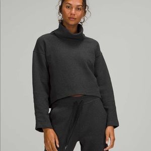 Lululemon Ribbed Funnel Neck Pullover